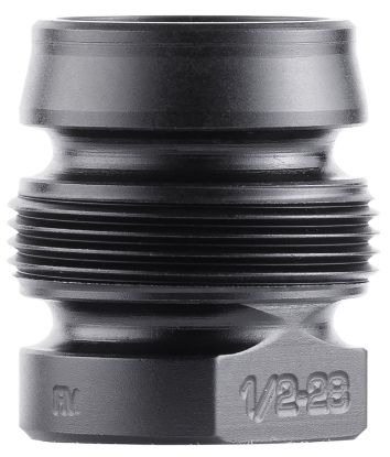 Picture of Dead Air Da127 Xeno Xero 9Mm 1/2"-28 4140 Ht Alloy Steel 