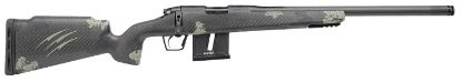 Picture of Fierce Firearms Frr17hmr18bf Carbon Razor 17 Hmr Black Cerakote Forest Camo 