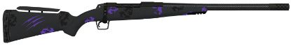 Picture of Fierce Firearms Rogm308win20bp Mini Rogue 308 Win 4+1 20" Hand Lapped/Match Grade Barrel, Black Cerakote Steel Receiver, Purple Camo Mini Rogue W/Adj Comb & Picatinny Rail Carbon Fiber Stock 