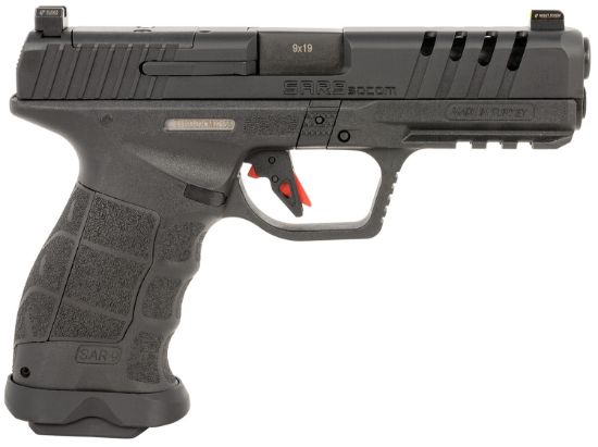 Picture of Sar Usa Sar9socombl Sar9 Socom Bl 9Mm 17/21 