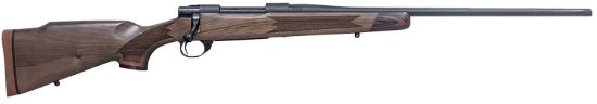 Picture of Howa Hwh308lux M1500 Super Deluxe Full Size 308 Win 4+1 22" Black Threaded Barrel, Matte Blued Drilled & Tapped Steel Receiver, Walnut Fixed Wood Stock 