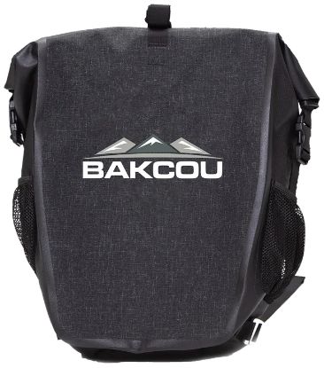Picture of Bakcou E-Bikes Apb Pannier Bag Black Heavy Canvas Fabric 2 Bags 