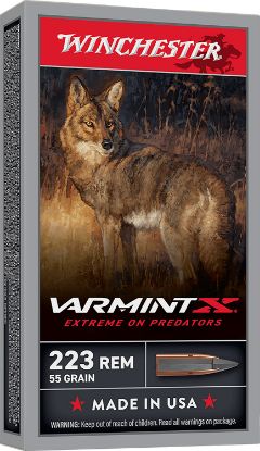 Picture of Winchester Ammo X22250pxp Varmint X 22-250 Rem 55 Gr Extreme Point 20 Per Box/ 10 Case 