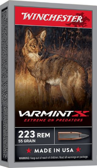 Picture of Winchester Ammo X22250pxp Varmint X 22-250 Rem 55 Gr Extreme Point 20 Per Box/ 10 Case 