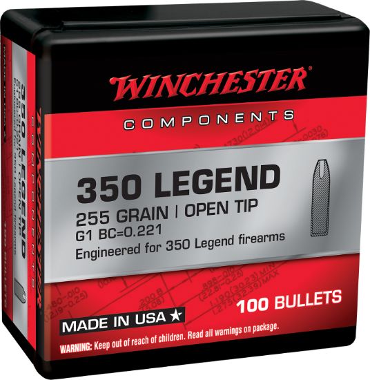 Picture of Winchester Ammo Wb350l255x 350 Legend 255 Gr Open Tip 100 Per Box/ 10 Case 