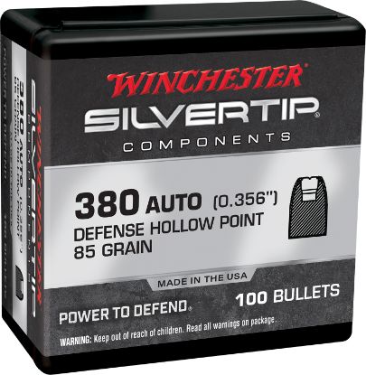 Picture of Winchester Ammo Wb380st85x Silvertip 380 Acp 85 Gr 100 Per Box/ 10 Case 