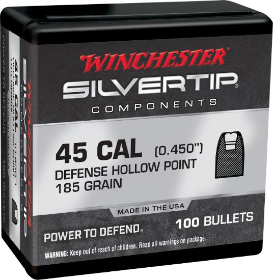 Picture of Winchester Ammo Wb45as185x Silvertip 45 Acp 185 Gr 100 Per Box/ 10 Case 