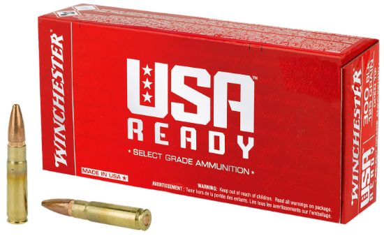 Picture of Winchester Ammo Wbr68115 6.8Mm Rem Spc 115 Gr Full Metal Jacket 100 Per Box/ 10 Case 