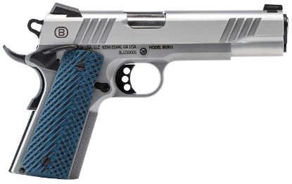 Picture of Bersa B19117050smbl B1911 45 Acp 8+1 Stainless Steel Frame W/Beavertail 