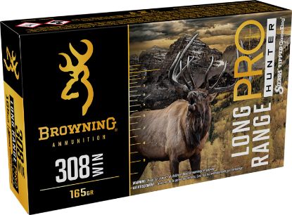 Picture of Browning Ammo B192503082 Long Range Pro 308 Win 165 Gr 20 Per Box/ 10 Case 
