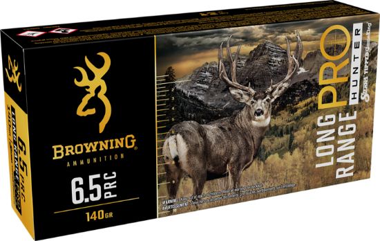 Picture of Browning Ammo B192565002 Long Range Pro 6.5 Prc 130 Gr 20 Per Box/ 10 Case 