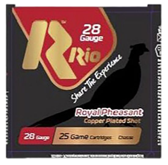 Picture of Rio Ammunition Rpc285 Royal Pheasant 28 Gauge 2.75" Copper-Plated 5 Shot 