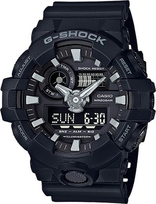 Picture of Gshock Ga7001b Premier Gs Frntbttn Spr Blk