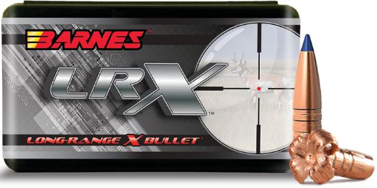 Picture of Barnes Bullets 32161 224 Valkyrie 77 Gr Lrx Boat Tail 20 Per Box/ 10 Case 
