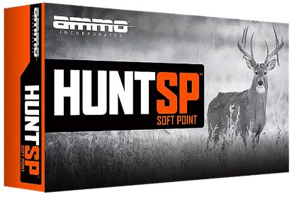 Picture of Ammo Inc 308165Spa20 Hunt 308Win 165Gr Soft Point 20 Per Box/10 Case 
