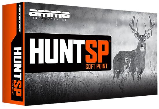 Picture of Ammo Inc 3006165Spa20 Hunt 30-06Springfield 165Gr Soft Point 20 Per Box/10 Case 