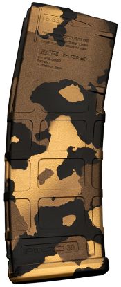 Picture of Weapon Works 228044 Pmag Gen M2 Moe 30Rd Fits Ar/M4 Gold Granite Polymer 