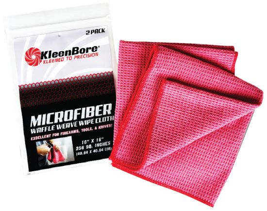 Picture of Kleenbore Mcr Microfiber Waffle Weave 18" X 18" 2 Pack 