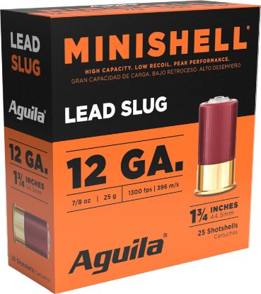 Picture of Aguila 1Chb1386 Minishell 12Gauge 1.75" 5/8Oz 25 Per Box/10 Case 