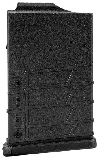 Picture of Mdt Sporting Goods Inc 107710-Blk Aics Magazine 10Rd 6Mm Gt Black Polymer 