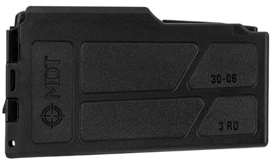 Picture of Mdt Sporting Goods Inc 106255-Blk Aics Magazine 3Rd 30.06 Black Polymer 