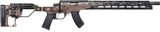 Picture of Christensen Arms 8011202300 Mpr 22 Lr 30+1 16" Black Match Grade Threaded Barrel, Black Nitride Picatinny Rail Receiver, Carbon Fiber M-Lok Handguard, Desert Brown Adj W/Magnelock Technology Stock 