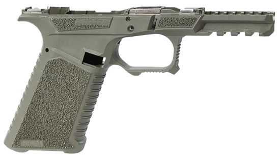 Picture of Sct Manufacturing 0225010100Ib Full Size Compatible W/ Gen3 17/22/31 Od Green Polymer Frame Aggressive Texture Grip Includes Locking Block 