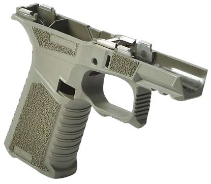 Picture of Sct Manufacturing 0225020100Ib Sub Compact Compatible W/ Glock 43X/48 Od Green Polymer Frame Aggressive Texture Grip Includes Locking Block 