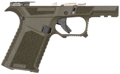 Picture of Sct Manufacturing 0226020000Ib Sub Compact Compatible W/ Glock 43X/48 Od Green Polymer Frame Aggressive Texture Grip 