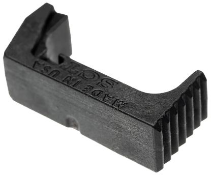 Picture of Sct Manufacturing 210190202 Sub Compact Mag Catch Compatible W/ Glock 43X Mags Black Plastic 