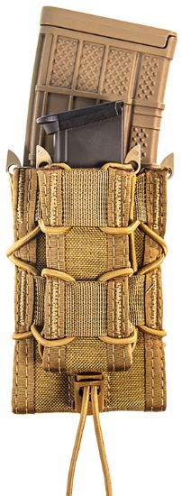 Picture of High Speed Gear 17Dd00cb Taco Double Decker Coyote Cordura Molle Mount 