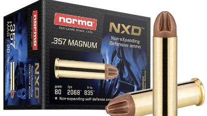 Picture of Norma Ammunition 611640020 357 Mag 80 Gr Nxd 20 Per Box/ 10 Case 