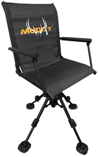 Picture of Muddy Mud-Mgs400al Swivel- Ease Xt Ground Seat Black Flex-Tek/Steel 