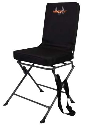 Picture of Muddy Mud-Pschr Padded Swivel Chair Black 300 Denier Polyester Fabric/ Polyethylene Foam Seat 