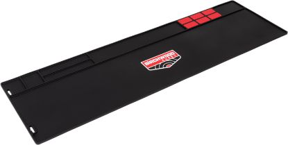Picture of Birchwood Casey 30350 Rifle Cleaning Mat Black/Red Rubber 36" X 11" 