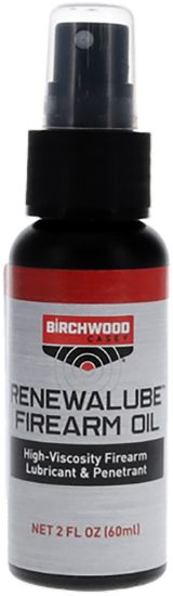 Picture of Birchwood Casey 45213 Renewalube Firearm Oil 2 Oz Spray Bottle 