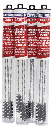 Picture of Birchwood Casey 41210 Cleaning Brushes Handgun Looped 9Mm/357/38/380 9" Nylon 3 Pack 