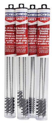 Picture of Birchwood Casey 41212 Cleaning Brushes Handgun Looped 45 Cal 9" Nylon 3 Pack 