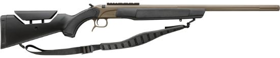 Picture of Cva Pr3210nm Accura Lr-X 45 Cal Variflame 30" Flat Dark Earth Nitride Cerakote Fluted Threaded Barrel, Picatinny Rail Receiver, Black Adj Comb Synthetic Stock 