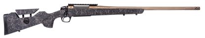 Picture of Cva Cr3967f Cascade Long Range Hunter Full Size 300 Prc 26" Smoked Bronze Cerakote Steel Threaded Barrel, Black W/Smoked Bronze Web Synthetic Stock 