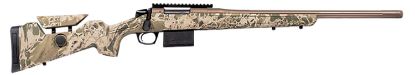 Picture of Cva Cr4030 Cascade Vh Full Size 243 Win 22" Smoked Bronze Cerakote Steel Threaded Barrel, Realtree Hillside Adjustable Synthetic Stock 