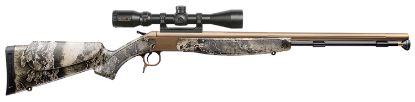 Picture of Cva Cr3806ssc Crossfire 50 Cal Firestick 26" Burnt Bronze Nitride Cerakote Fluted Barrel, Drilled & Tapped Receiver, Realtree Excape Fixed Synthetic Stock, Konuspro Scope 
