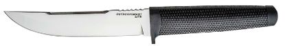 Picture of Cold Steel Cs20phz Outdoorsman Lite 6" Fixed Straight Back Plain 4116 Krupp Ss Blade, 5" Black Textured Polypropylene/Kraton Handle 