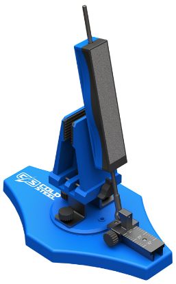 Picture of Cold Steel Csksbks Benchtop Knife Sharpener Blue Fixed Diamond Sharpener Includes Carry Case 