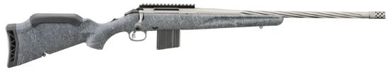 Picture of Ruger 46906 American Predator Gen Ii Full Size 350 Legend 5+1 20" Cobalt Cerakote Threaded Barrel, Picatinny Rail Steel Receiver, Gray Splatter Adjustable Synthetic Stock 