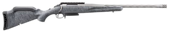 Picture of Ruger 46912 American Predator Gen Ii Full Size 6Mm Creedmoor 3+1 20" Cobalt Cerakote Threaded Barrel, Picatinny Rail Steel Receiver, Gray Splatter Adjustable Synthetic Stock 