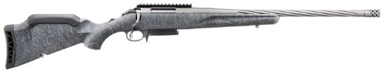 Picture of Ruger 46913 American Predator Gen Ii Full Size 30-06 Springfield 4+1 20" Cobalt Cerakote Threaded Barrel, Picatinny Rail Steel Receiver, Gray Splatter Adjustable Synthetic Stock 