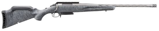 Picture of Ruger 46914 American Predator Gen Ii Full Size 270 Win 4+1 20" Cobalt Cerakote Threaded Barrel, Picatinny Rail Steel Receiver, Gray Splatter Adjustable Synthetic Stock 