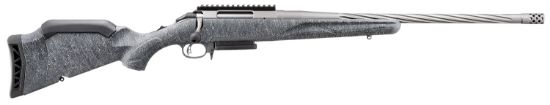 Picture of Ruger 46917 American Predator Gen Ii Full Size 7Mm Prc 3+1 20" Cobalt Cerakote Threaded Barrel, Picatinny Rail Steel Receiver, Gray Splatter Adjustable Synthetic Stock 