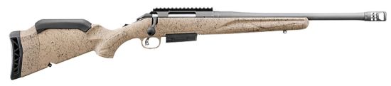 Picture of Ruger 46924 American Predator Gen Ii Full Size 400 Legend 5+1 16.10" Cobalt Cerakote Threaded Barrel, Picatinny Rail Steel Receiver, Flat Dark Earth Splatter Adjustable Synthetic Stock 